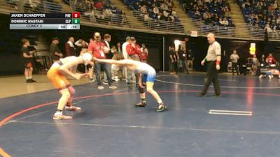 115 lbs Consy 3 - Jaxen Schaeffer, Pine Grove vs Dominic Nastasi, Slippery Rock