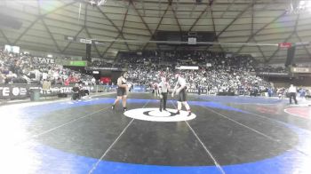 Boys 4A 285 lbs Champ. Round 2 - Troy Takataka, Spanaway Lake vs Mikey Lawrence, Lake Stevens