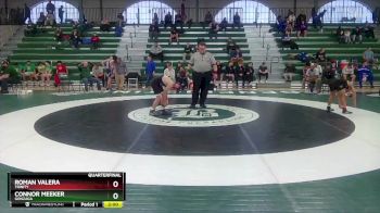 106 lbs Quarterfinal - Roman Valera, Trinity vs Connor Meeker, Gonzaga