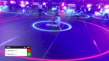 132 lbs Round Of 32 - Quentin Maxwell, Dark Horse WC vs Tucker Verbeck, Maize WC