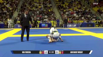 Ann Wright vs Mia Funegra | 2025 World Jiu-Jitsu IBJJF Championship