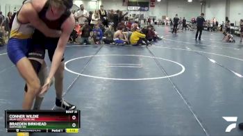 141 lbs Cons. Semi - Braeden Birkhead, Hartford WC vs Conner Wildie, Imlay City Youth WC