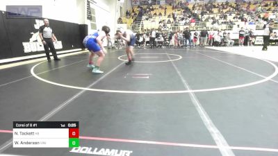 155-B lbs Consi Of 8 #1 - Noah Tackett, Har-Ber High School vs Wyatt Anderson, Vinita