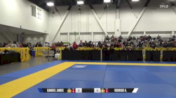 RODRIGO A. vs SAMUEL JAMES 2024 World IBJJF Jiu-Jitsu No-Gi Championship