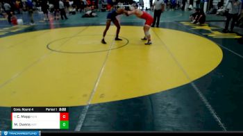 165 lbs Cons. Round 4 - Chris Mapp, Newman vs Malakai Owens, Wayland Baptist (Texas)