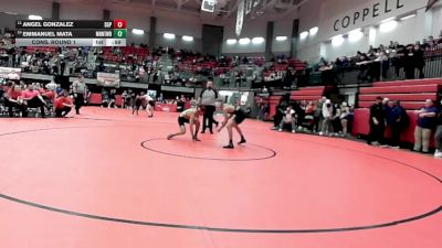 132 lbs Cons. Round 1 - Emmanuel Mata, El Paso Montwood vs Angel Gonzalez, South Grand Prairie
