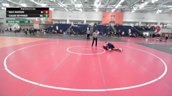 149 lbs Semifinal - Caleb Seyfried, Williams College vs Max Watson, RIT