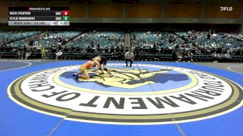 133 lbs Round Of 16 - Nick Foster, UNATT-Nevada Reno vs Kyle Sieminski, Southern Oregon