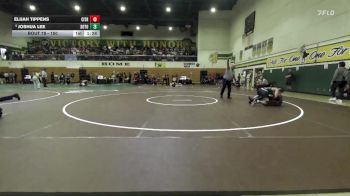 150 lbs Champ. Round 1 - Elijah Tippens, Citrus Valley vs Joshua Lee, South Torrance