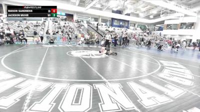 102 lbs Round 3 (4 Team) - Jackson Muhr, Western Nebraska vs Mason Sandness, Allstar