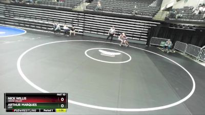 135 lbs Champ. Round 1 - Arthur Marques, Lehi vs Nick Willis, Cedar Valley