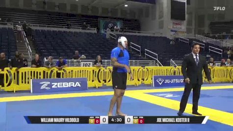 Joe Michael Koster II vs William Maury Hildbold 2025 Pan IBJJF Jiu-Jitsu No-Gi Championship