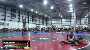 132 lbs Round 1 (4 Team) - Ethan Morgan, CAPITAL CITY WRESTLING CLUB vs Khalel Sibugan, 84 ATHLETES