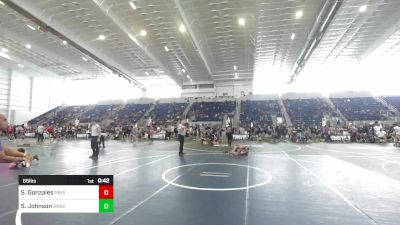 65 lbs Consi Of 8 #2 - Shawn Gonzales, Payson WC vs Surya Johnson, Rancho Bernardo WC