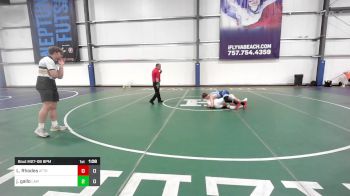 106 lbs Rr Rnd 3 - Logan Rhodes, Attrition Wrestling White vs Joey Gallo, Off The Hook - White