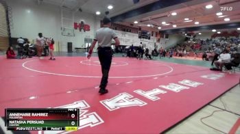 100 lbs Champ. Round 1 - Natasha Persuad, Canyon vs Annemarie Ramirez, Fullerton