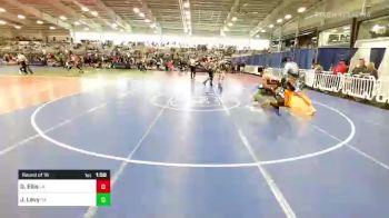 220 lbs Round Of 16 - Griffin Ellis, LA vs John Levy, GA