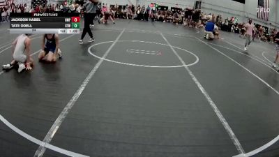 84 lbs Round 2 (6 Team) - Tate Odell, CTWHALE vs Jackson Habel, OMP