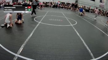 84 lbs Round 2 (6 Team) - Tate Odell, CTWHALE vs Jackson Habel, OMP