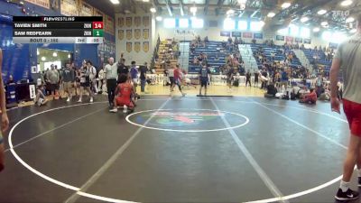 150 lbs Cons. Round 4 - Enrique Calvo, Lincoln High School vs Micah Thomas, Black Creek Wrestling Club
