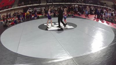 100 lbs Kayson Shamhart, Oregon 2 12U Boys vs Kian Drake, Montana 12U Boys