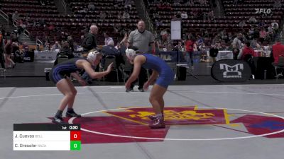 100 lbs Consi Of 8 #2 - Juliette Cuevas, Bellwood-Antis-G vs Chelsea Dressler, Nazareth-G