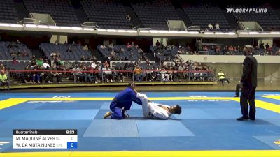 MEYRAM MAQUINÉ ALVES vs WILLIS DA MOTA NUNES 2021 World Jiu-Jitsu IBJJF Championship