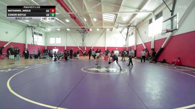 174 lbs Champ. Round 1 - Nathaniel Angle, Arizona Christian vs Conor Boyle, Lassen