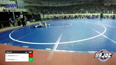 76 lbs Round Of 32 - Corbin Hawkins, Noble Takedown Club vs Parker Zluticky, Kansas Young Guns