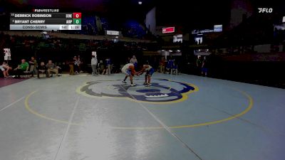 215 lbs Consolation - Derrick Robinson, Seneca vs Bryant Cherry, Airport