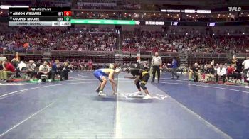 3A-285 lbs Champ. Round 1 - Armon Williams, Bettendorf vs Cooper Moore, Bondurant-Farrar
