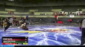 138 lbs Finals (8 Team) - Ryder Block, Waverly - Shell Rock vs Sebastian Castin, Apple Valley