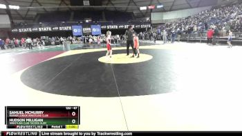 67 lbs Cons. Round 2 - Samuel McMurry, Rainier Junior Wrestling Club vs Hudson Milligan, Wrestling Club Tacoma Slam