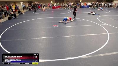 86 lbs Champ. Round 1 - Eliot Sween, Minnesota vs Jacob McGuire, Stillwater Area Wrestling