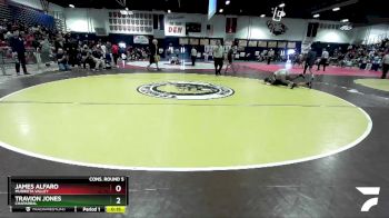 150 lbs Cons. Round 5 - Travion Jones, Chaparral vs James Alfaro, Murrieta Valley