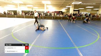 68 lbs Round Of 16 - Owen Lewonis, Coventry Renegades vs Trent Hutchinson, Mat Cats