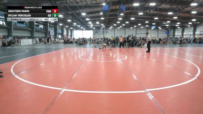 84 lbs Round 4 (2:15pm Saturday) - Grayden Paris, POWA vs Dylan Verceles, Rebellion