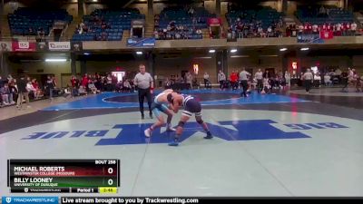 149 lbs Cons. Round 3 - Billy Looney, University Of Dubuque vs Michael Roberts, Westminster College (Missouri)