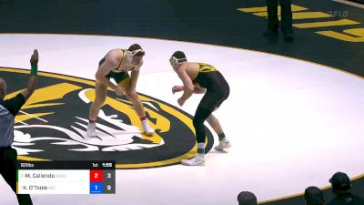 165 lbs Dual - Michael Caliendo, North Dakota State vs Keegan O'Toole, Missouri