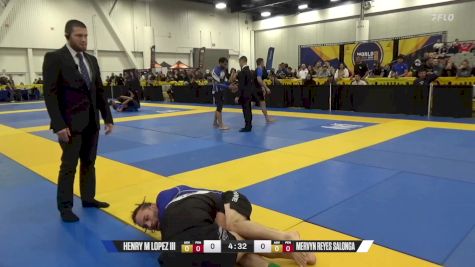 Mervyn Reyes Salonga vs Henry M Lopez III 2024 World IBJJF Jiu-Jitsu No-Gi Championship