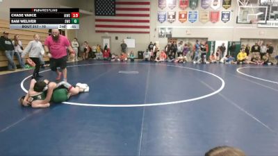 21 lbs Round 1 - Brianna Kuhens, OYSA vs Alannah Reynolds, Benton Community Wrestling Clu