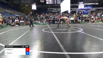 152 lbs Cons 64 #2 - Cael Palmer, Idaho vs Julian Ponce, Texas