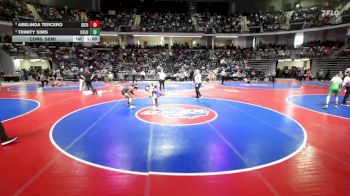 135 lbs Cons. Semi - Abelinda Tercero, Gilmer County vs Trinity Sims, Columbus