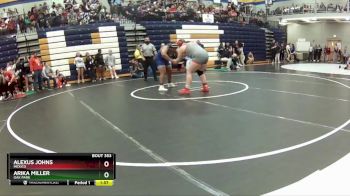 235 lbs. Champ. Round 2 - Arika Miller, Oak Park vs Alexus Johns, Mexico