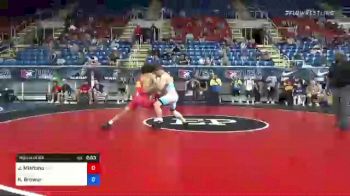 138 lbs Round Of 64 - Joseph Misitano, Arizona vs Kole Brower, Illinois