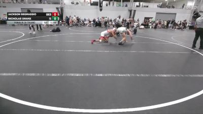 165 lbs Finals (8 Team) - Jackson Degrassio, Grit Mat Club Red vs Nicholas Drake, Frost Gang