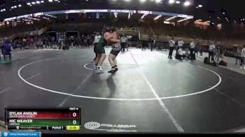 285 lbs Cons. Round 5 - Dylan Anglin, Oglethorpe County vs Nic Weaver, Lincoln