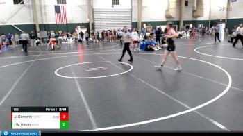 165 lbs Champ. Round 2 - Wyatt Hayes, Nebraska-Kearney vs Jackson Damenti, Colorado School Of Mines