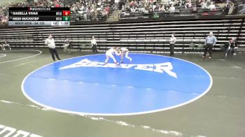 6A 120 lbs Cons. Round 3 - Heidi Huckstep, Westlake vs Isabella Vivar, Westlake