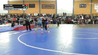 145 lbs Semifinal - Alana Diez, Mt. Pleasant vs Ella Neishel, North Providence